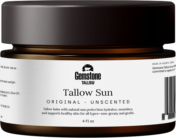 Sun Tallow - Unscented - Whipped Tallow Balm