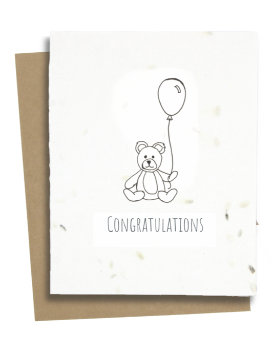 Baby Shower Congratulations Card