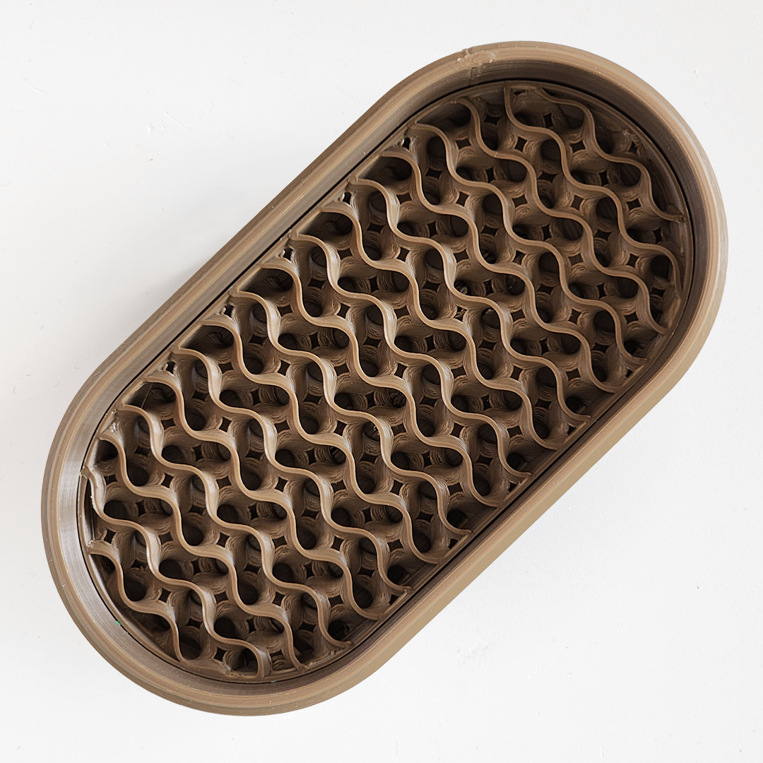 Travel Soap Case (Double Round)