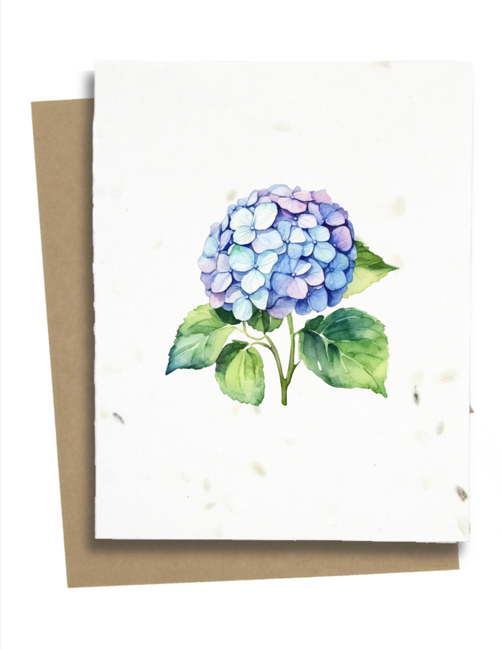 Greet & Grow - Hydrangea Flower Greeting Card