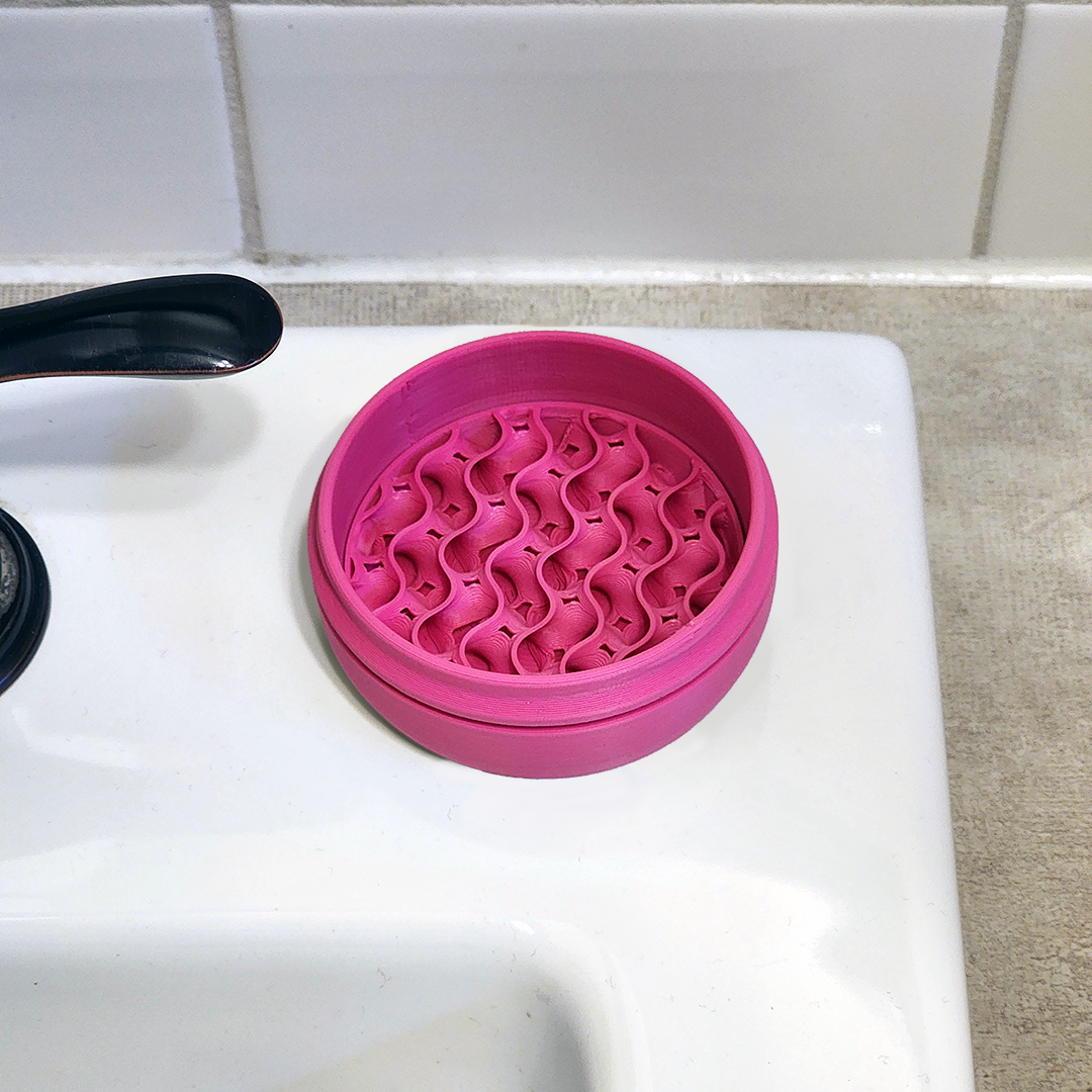 Travel Soap Case (Single Round)