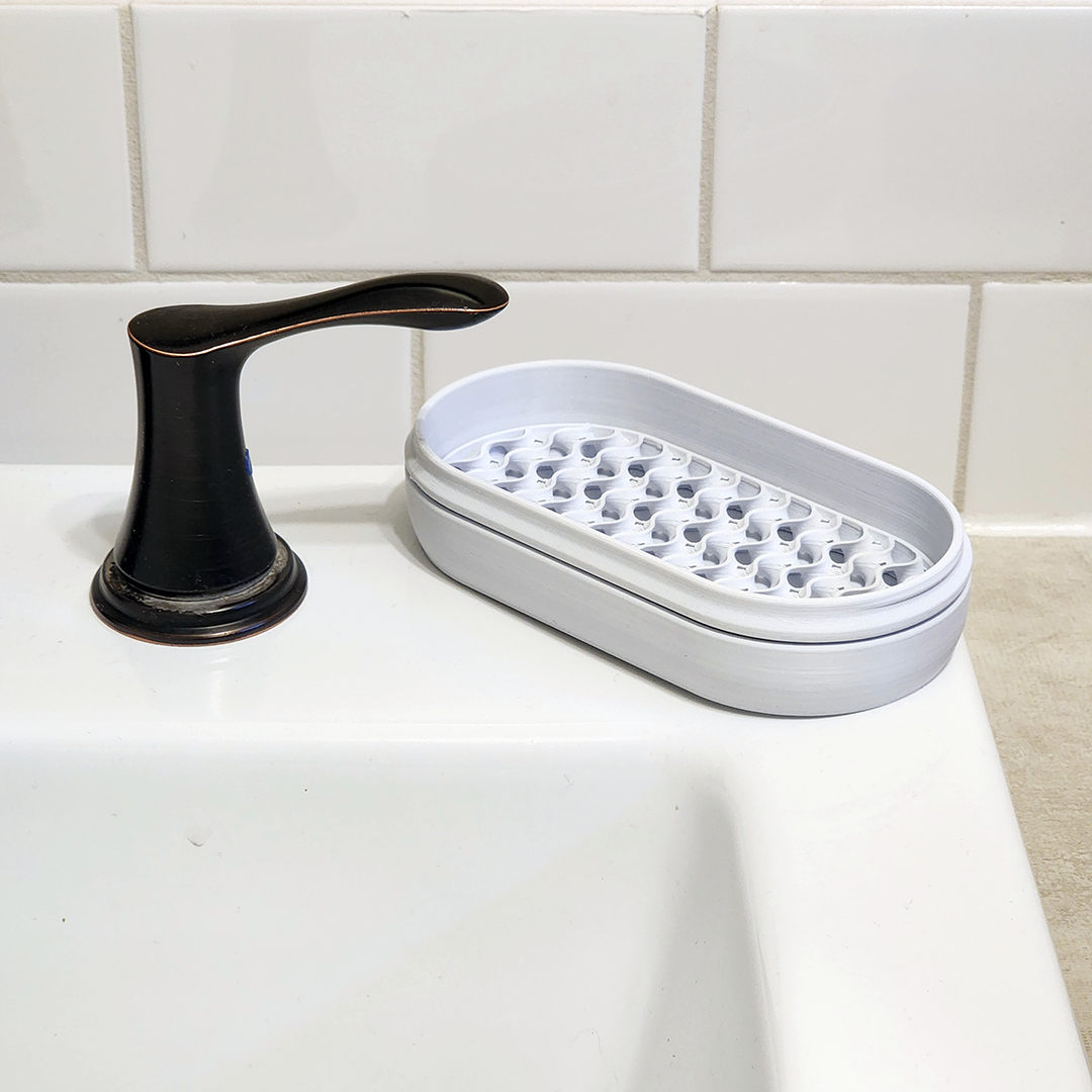 Travel Soap Case (Double Round)
