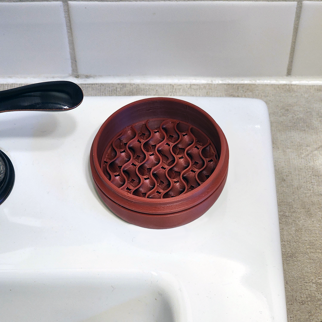 Travel Soap Case (Single Round)