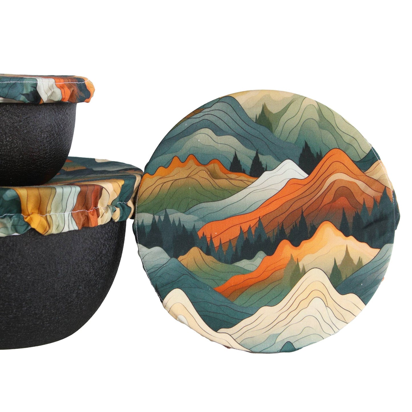 Bowl Covers - Set Mountains