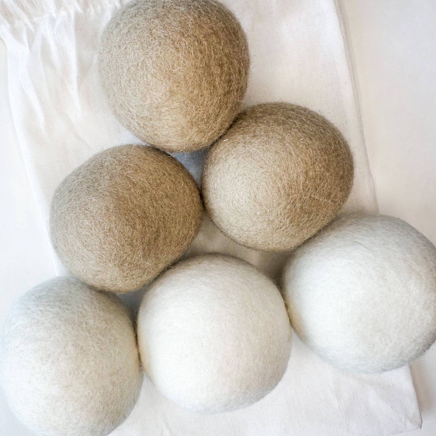 Eco-Friendly Wool Dryer Balls - 100% Organic Wool