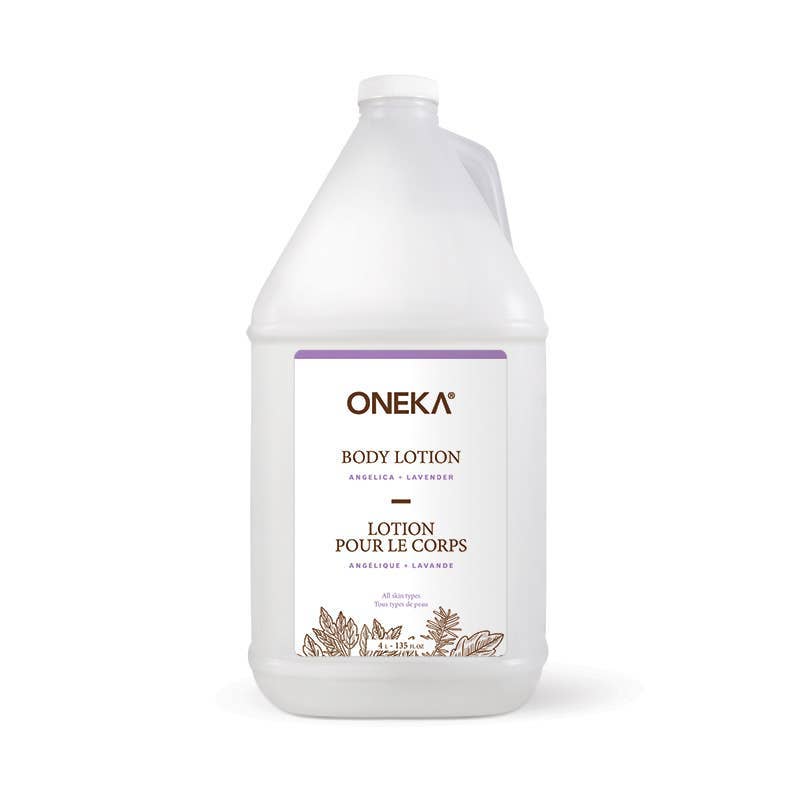 Oneka Angelica and Lavender Body Lotion Refill per 100g