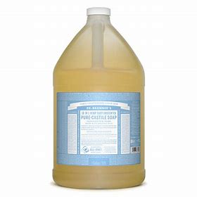 Dr. Bronner's Castile Soap Unscented Refill per 100g