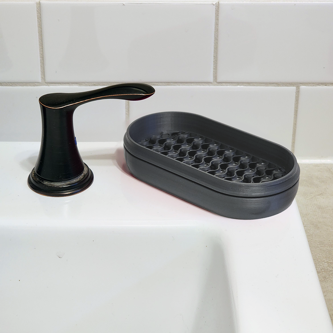 Travel Soap Case (Double Round)