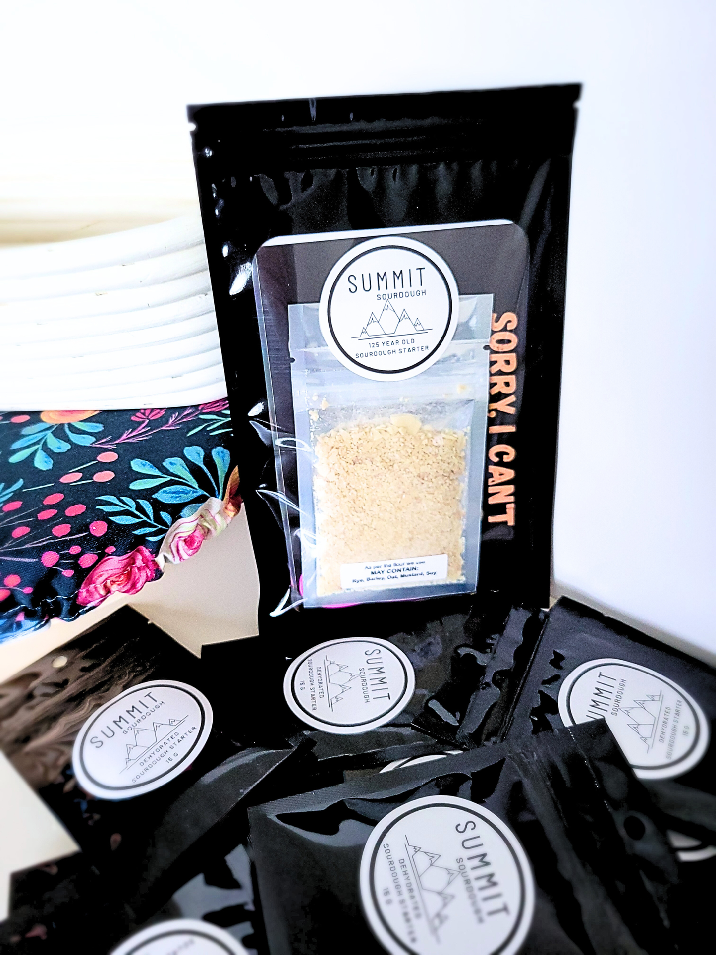 ORGANIC 130 Year Old Summit Sourdough Starter Kit