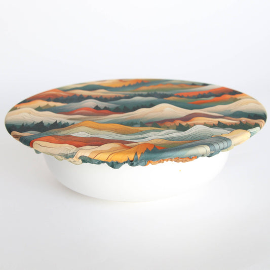Bowl Covers - Extra Large Mountains
