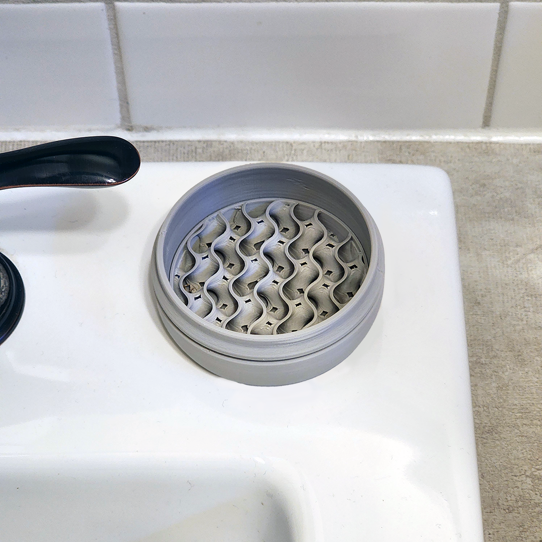 Travel Soap Case (Single Round)