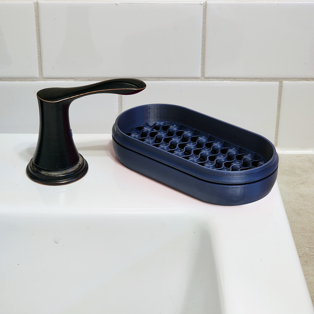 Travel Soap Case (Double Round)