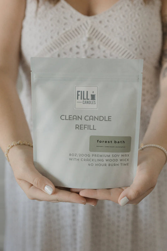 Forest Bath Candle Refill