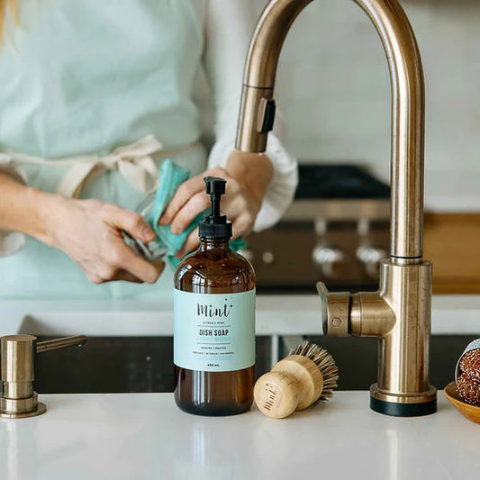 Dish Soap Glass Bottle