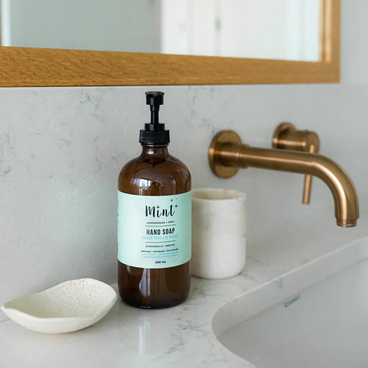 Hand Soap Glass Bottle