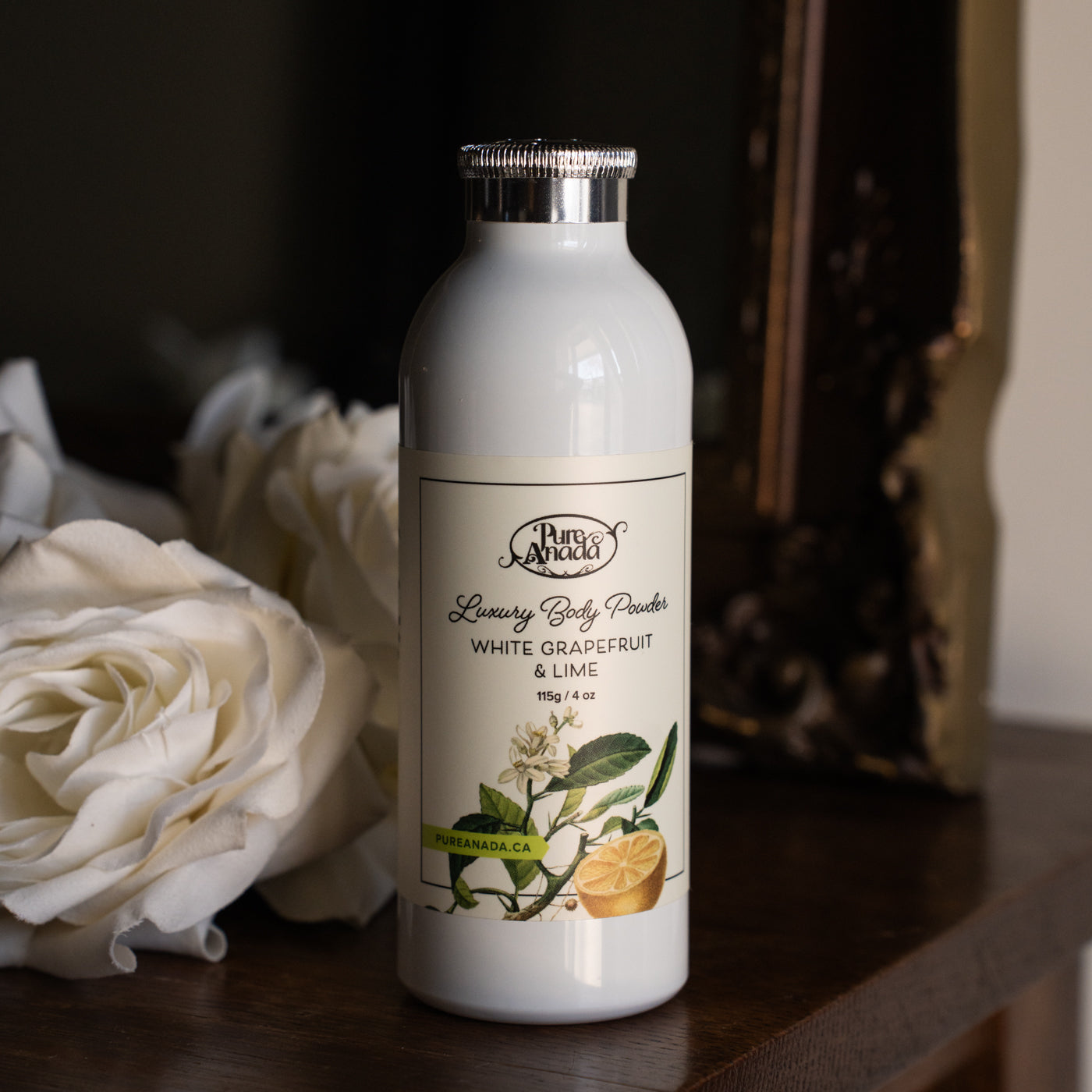 Luxury Body Powder - White Grapefruit & Lime