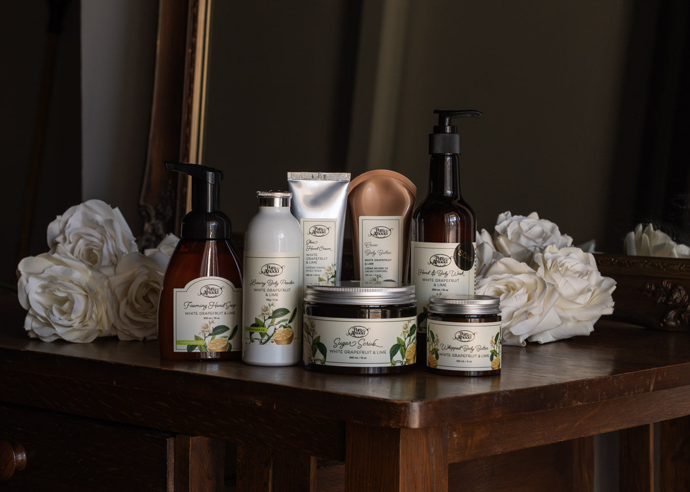 Luxury Body Powder - White Grapefruit & Lime