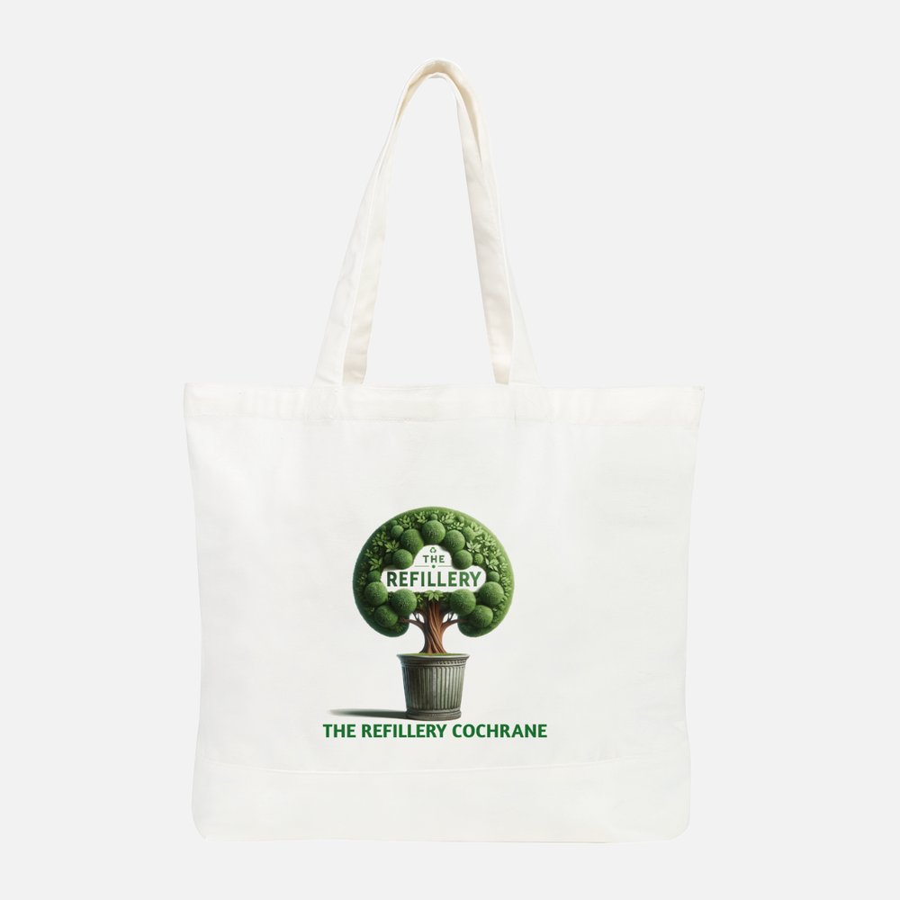 The Refillery Cochrane Large Cotton Tote Bag