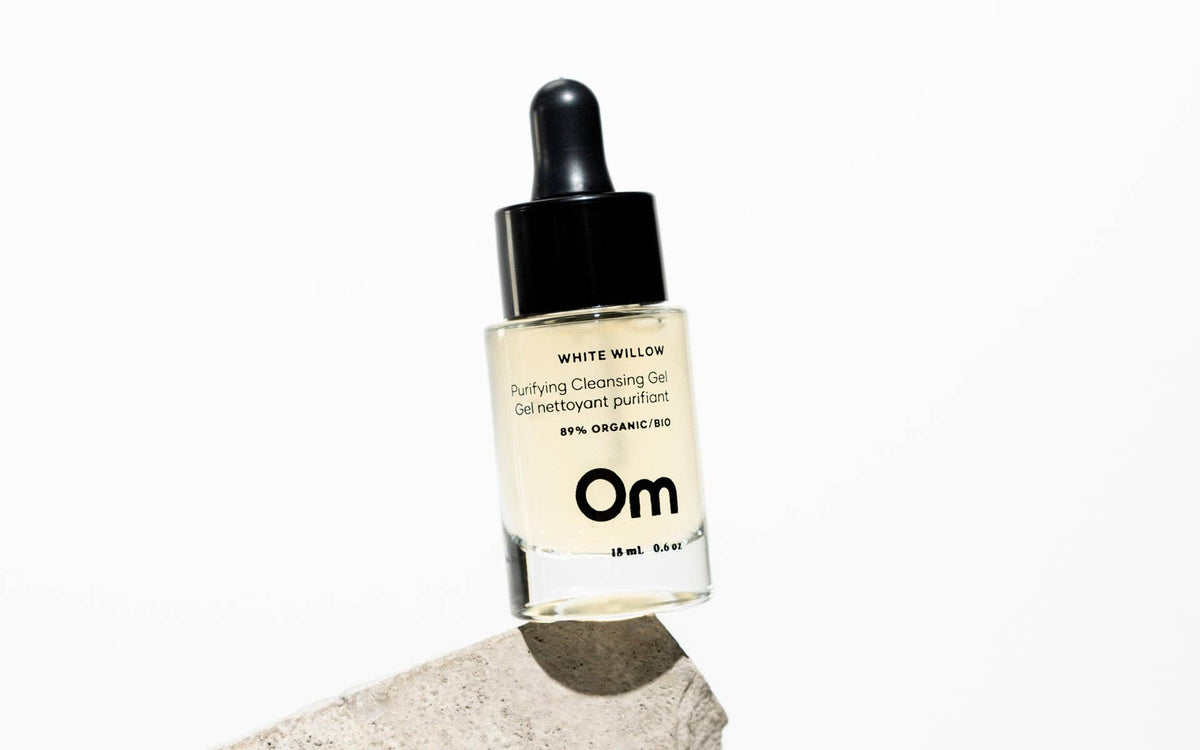 Om Organics - Mini White Willow Purifying Cleansing Gel (refillable)