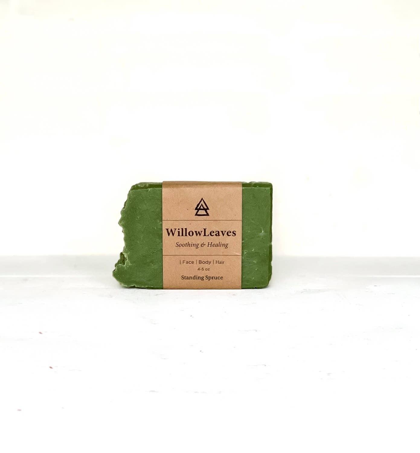 Standing Spruce Willow Leaves soap