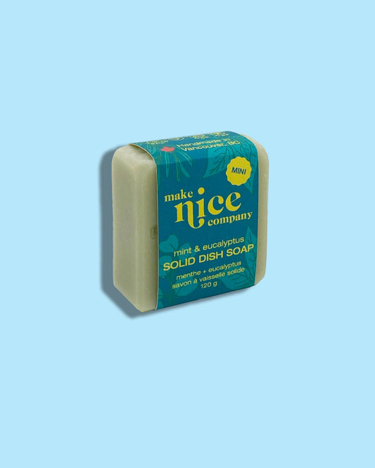 Mini Mint & Eucalyptus Solid Dish Soap