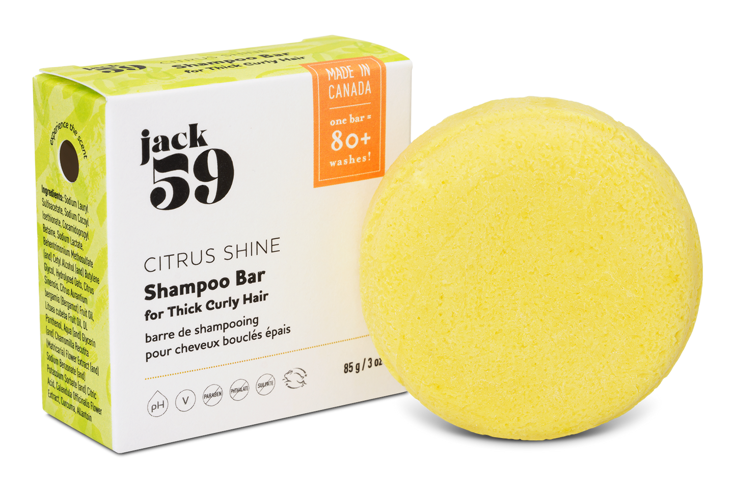 Citrus Shine Shampoo Bar