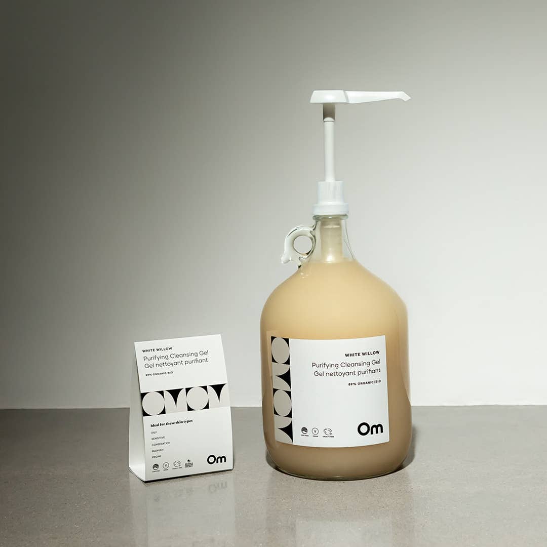 Om Organics - White Willow Purifying Cleansing Gel Refill per 100g