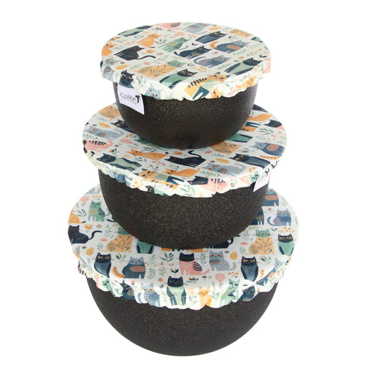 Bowl Covers - Set Cats