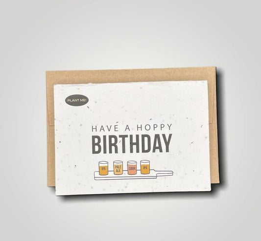 Hoppy Birthday Plantable Greeting Card