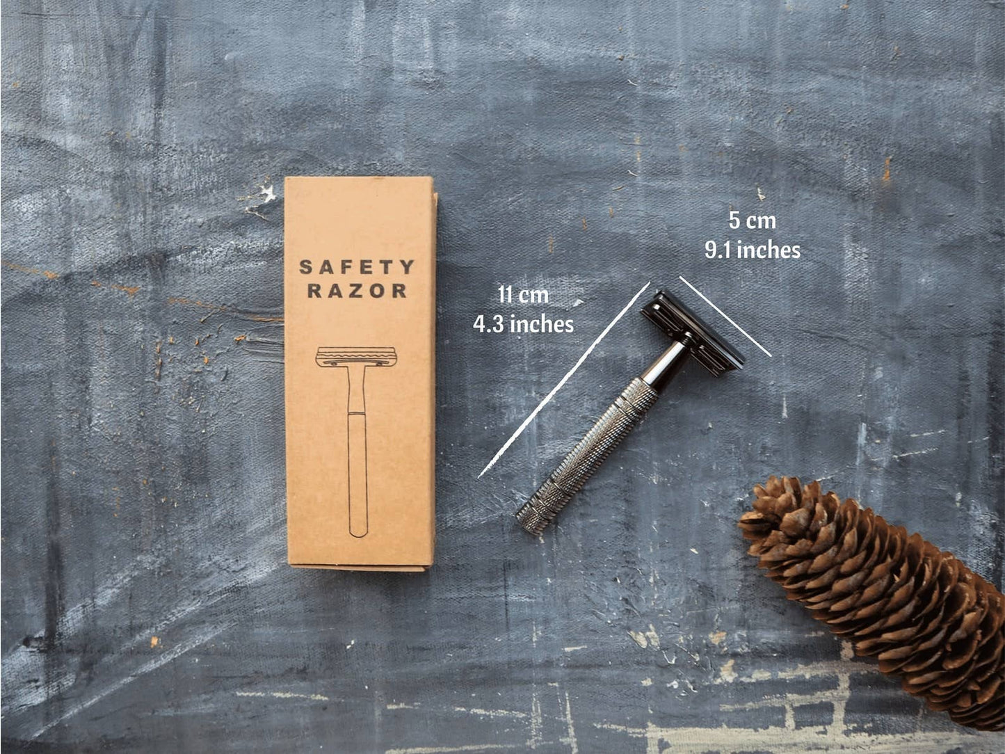 Double Edge Safety Razor (5 Free Blades)