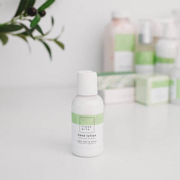 The Fresh Wife - Lime Leaf & Olive Hand Lotion - Mini
