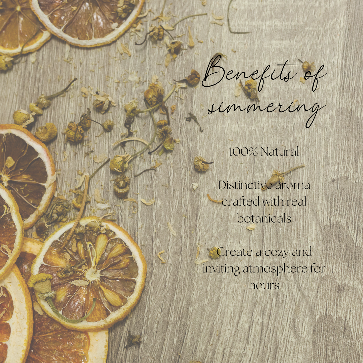 Be Golden Simmer Pot Mix, Natural Citrus Chamomile Aroma