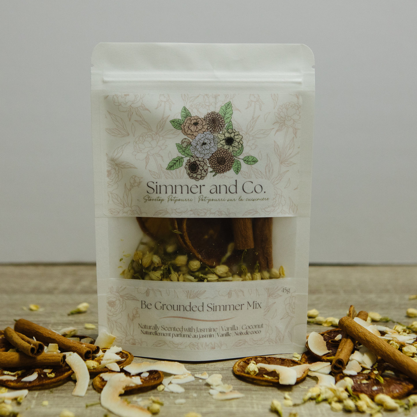 Be Grounded Simmer Pot Mix, Stovetop Potpourri