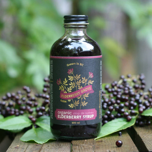 Elderberry Syrup, Certified Organic