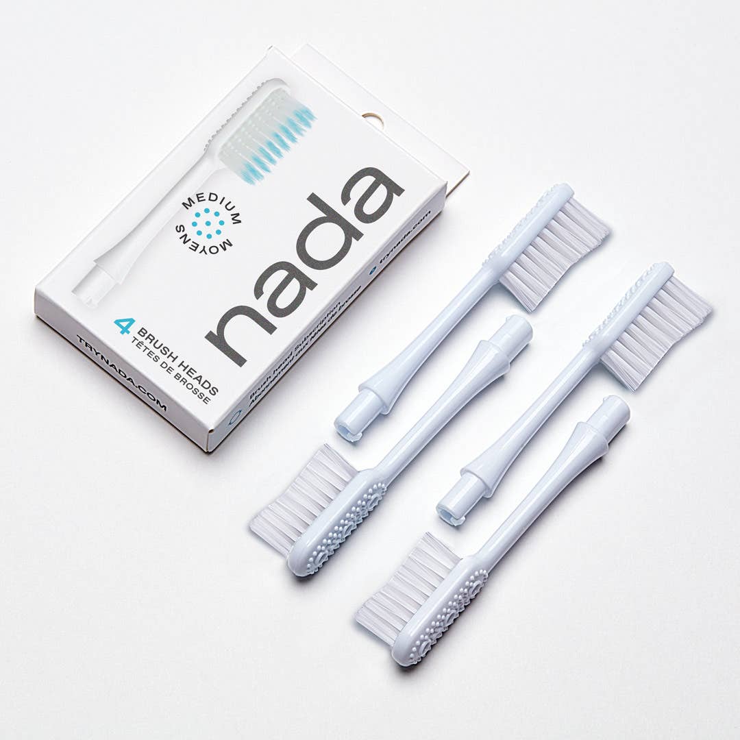Nada MEDIUM Toothbrush Heads
