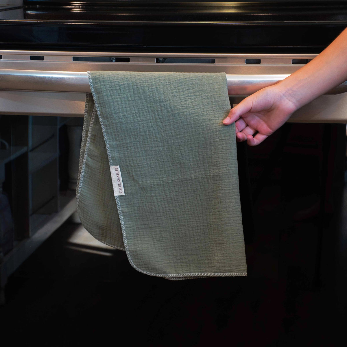 Cheeks Ahoy - Organic Muslin Towel