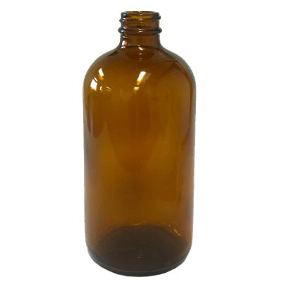 16oz Amber Glass Pump Bottle