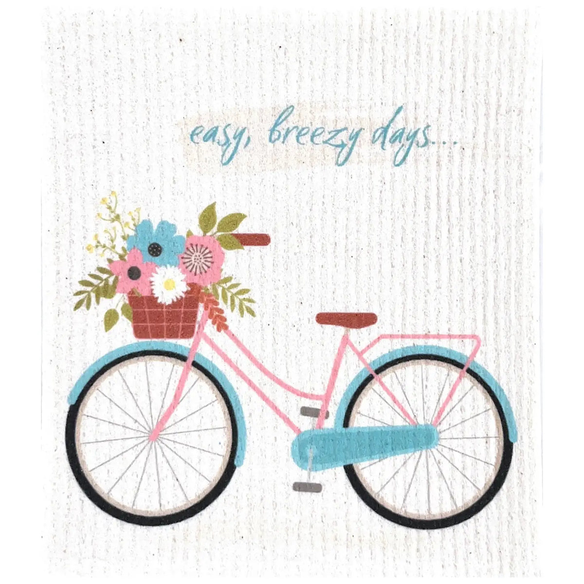 The Good Kitchen - Swedish Dishcloth Bicycle Easy Breezy Days