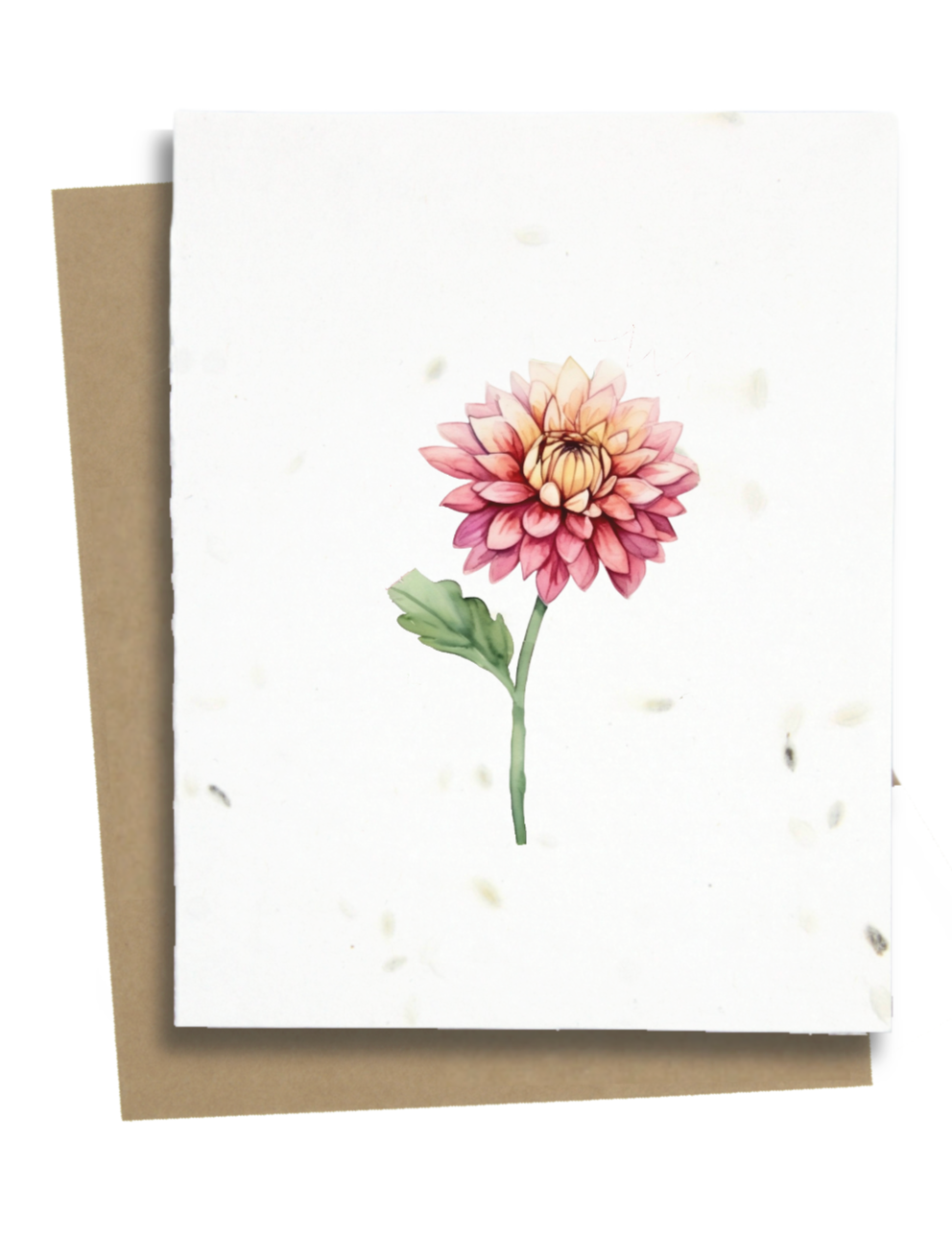 Greet & Grow - Dahlia Flower Greeting Card