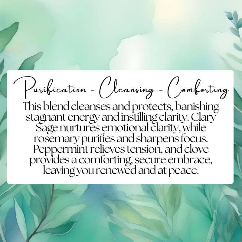 Purify Aura  Aromatherapy Potion No 4