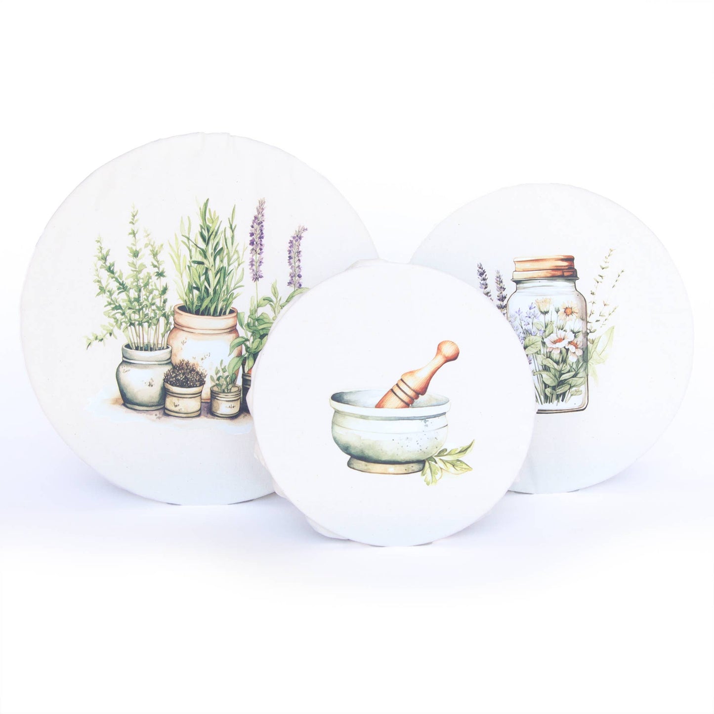 Bowl Covers - Set Apothecary