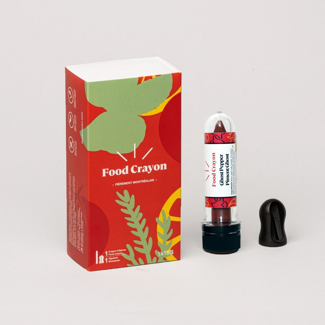 Ghost Pepper - Single Box (1 Food Crayon + 1 Sharpener)