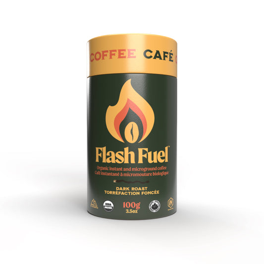 Flash Fuel Organic Instant Coffee - Bulk Canisters (DARK)