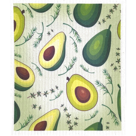 Swedish dishcloth Fruit Avocados