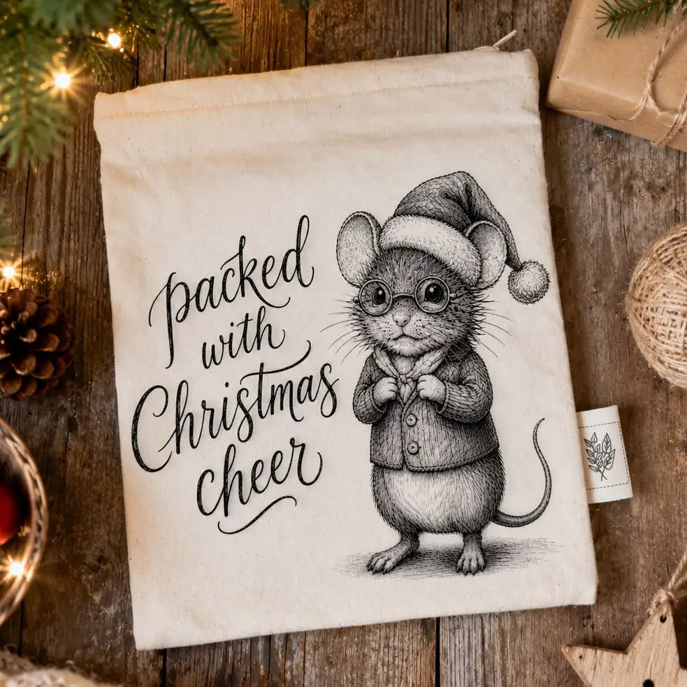Your Green Kitchen - Gift Bag/Christmas Cheer/Zipper Bag
