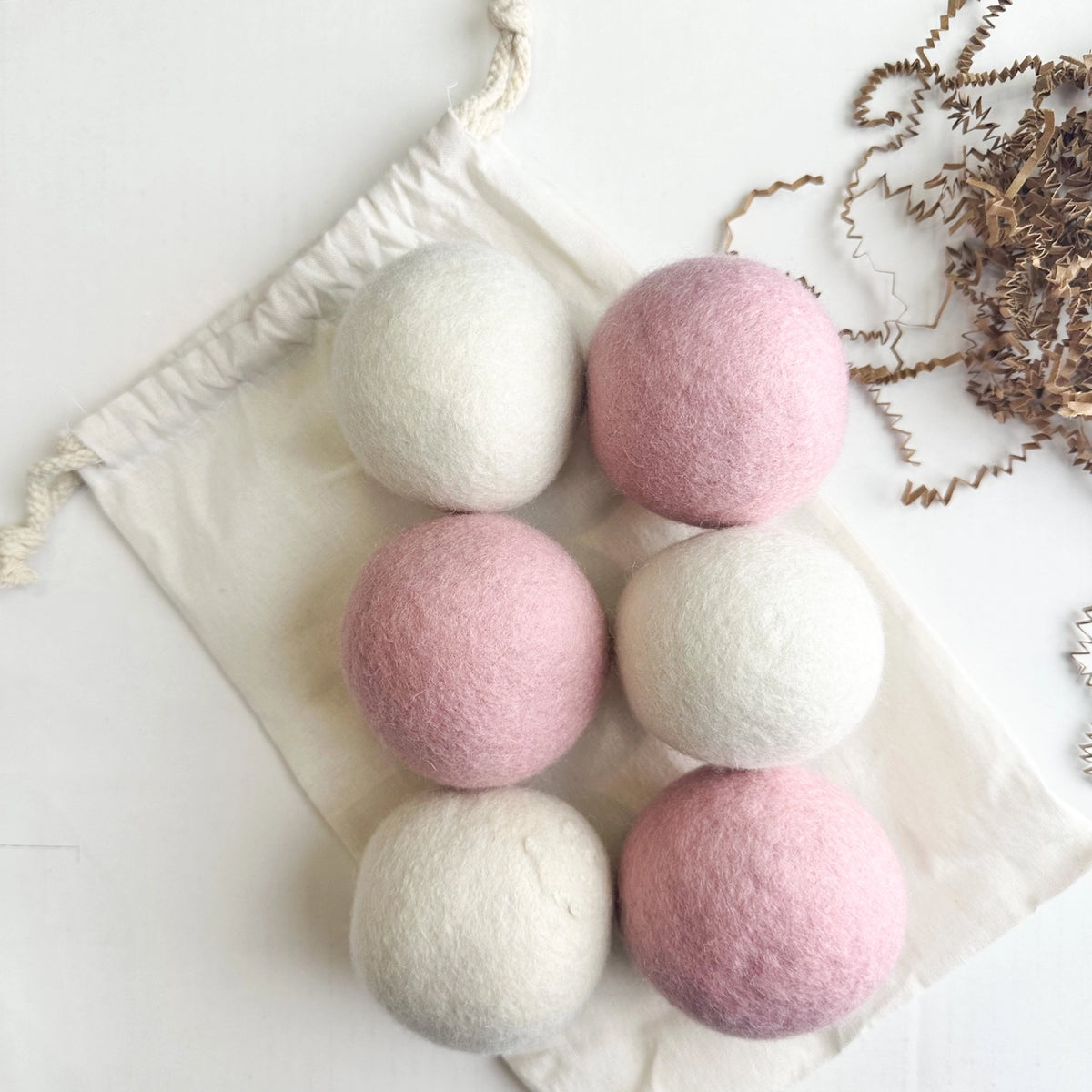 Eco-Friendly Wool Dryer Balls - 100% Organic Wool