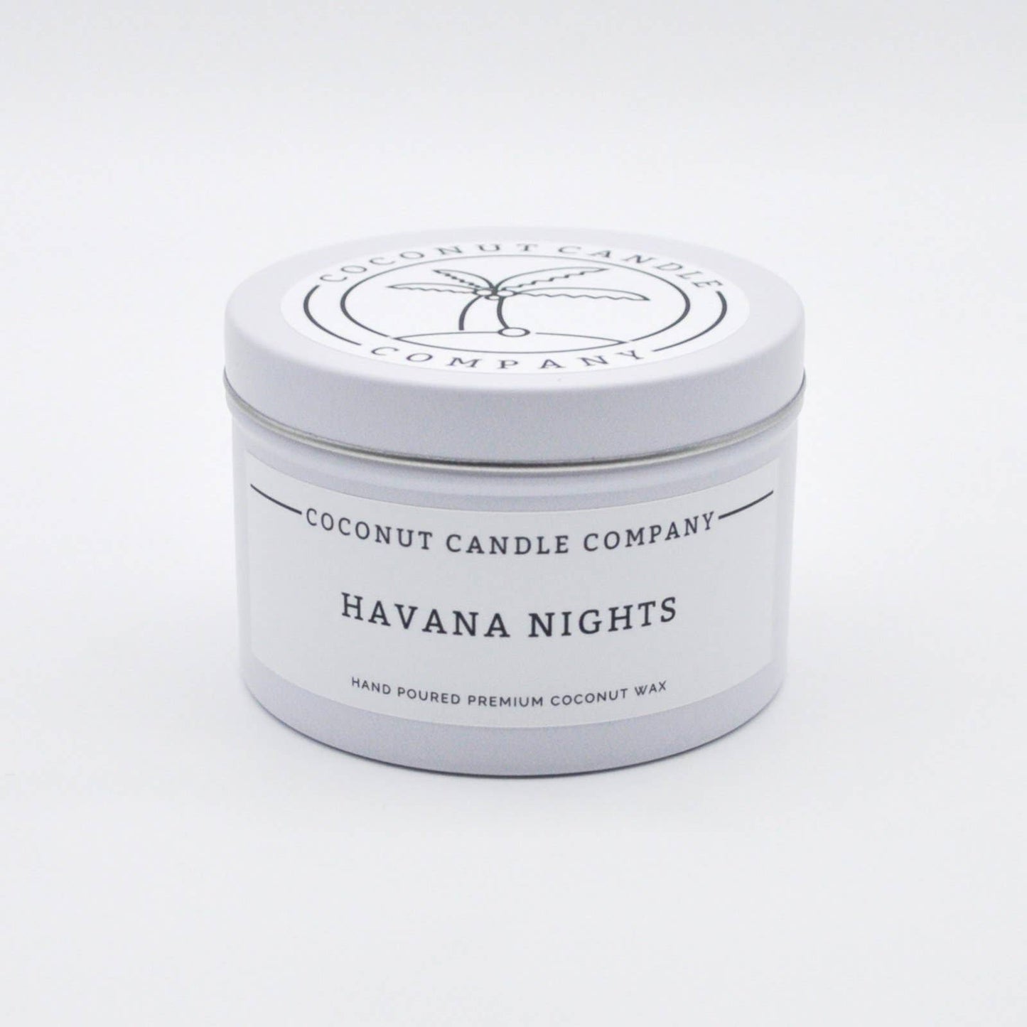 Havana Nights Metal Tin Candle