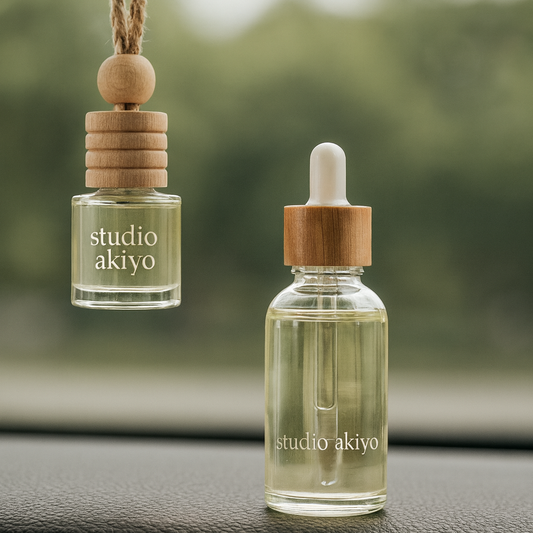 Studio Akiyo - White Fir Peach Car Diffuser Refill | Woodsy