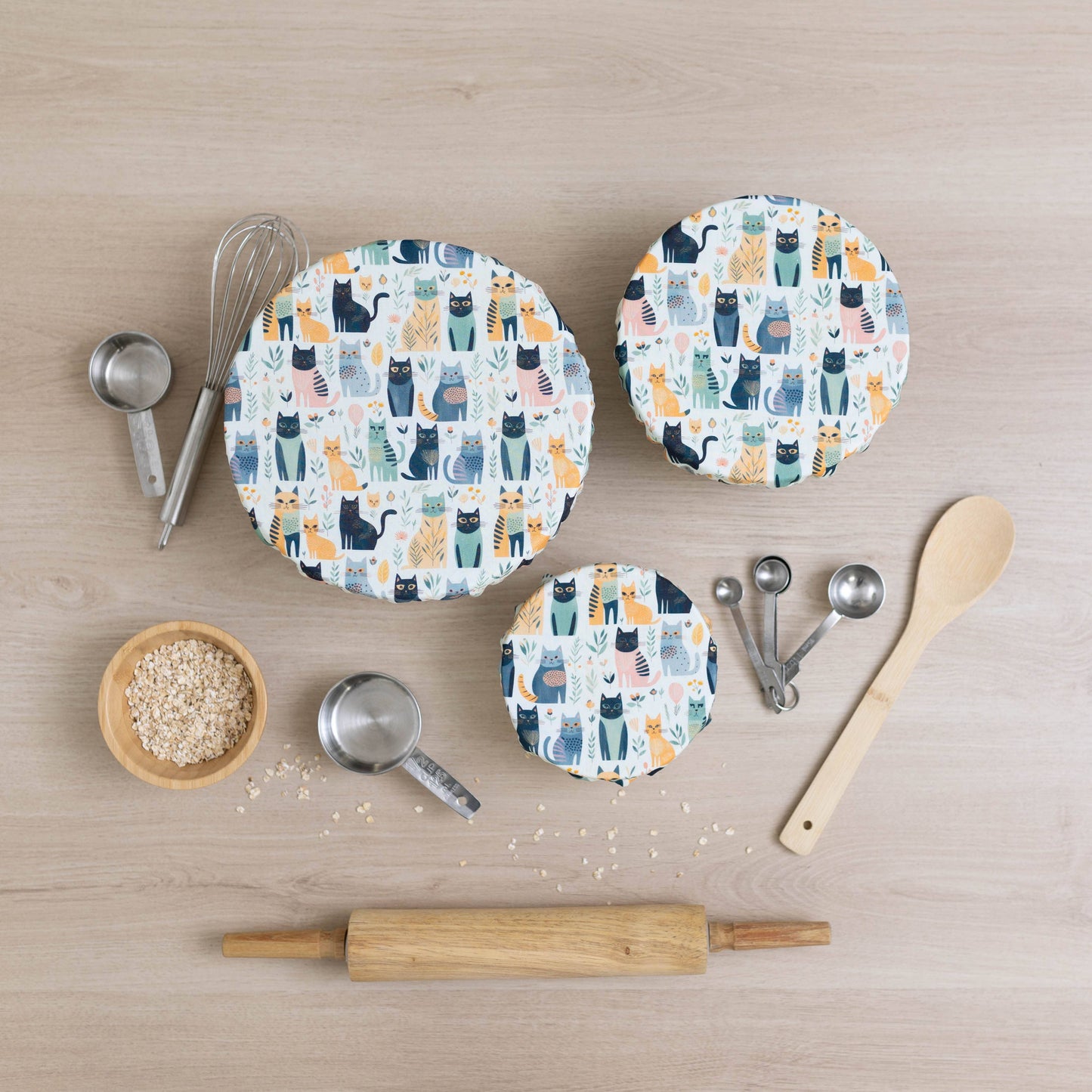 Bowl Covers - Set Cats