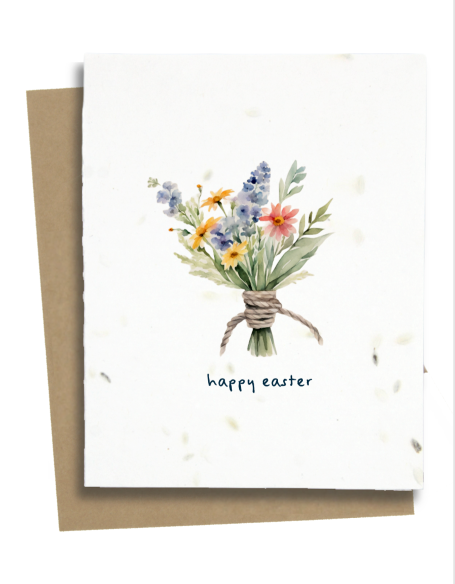 Floral Easter Card